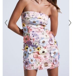 Showpo Mini Flower Dress, Worn once